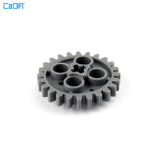 10pcs Cada 3648 Technic Gear 24 Tooth (2nd Version - 1 Axle Hole)