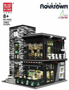 3992PCS MOULDKING 16042 The ISLET coffee bar with lights kit