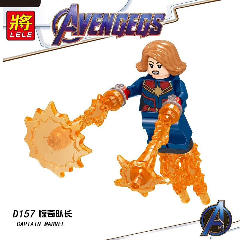 D157-164 The Avengers Superhero Series mini figures