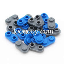 20pcs 1*2 Double-sided round corner board MOC Bricks