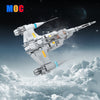 (Gobricks version) 719 pcs MOC-99932 The Mandalorian - Din Djarin's N-1 Starfighter