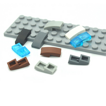 50pcs 2*1 Slope Curved MOC Bricks 11477