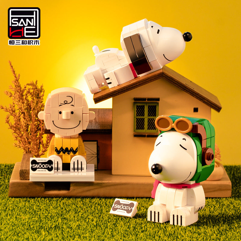 S004 Peanuts Snoopy – Joy Bricks