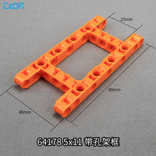 10pcs Cada 64178 Liftarm Modified Frame Thick 5 x 11 Open Center technic parts