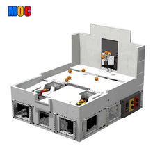 1742PCS MOC-64119 Akiyuki Basket shooter 2 shooter GBC