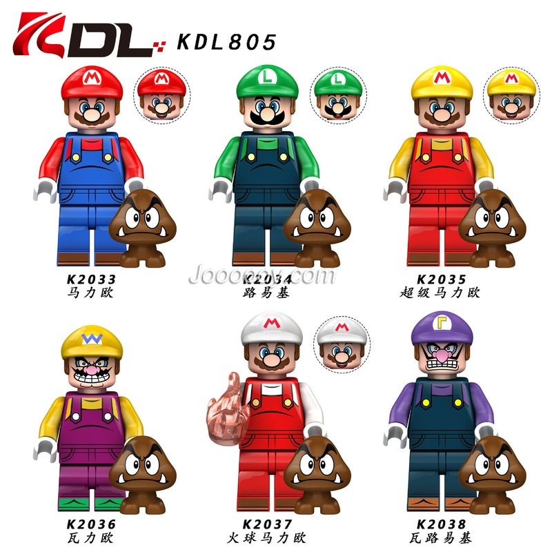 KDL805 Mario Minifigure – Joy Bricks