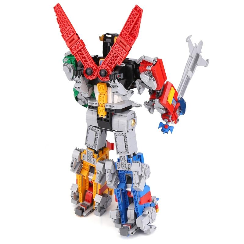 Robot Lego Voltron Original Price MOULD KING 15037 MK Voltron