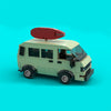 244PCS MOC-101026 Stranger Things Surfer Boy Pizza Van