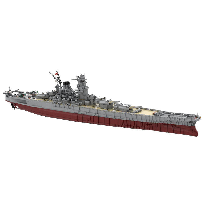 Gobricks version) 8717pcs MOC-37260 IJN Yamato 1:200 – Joy