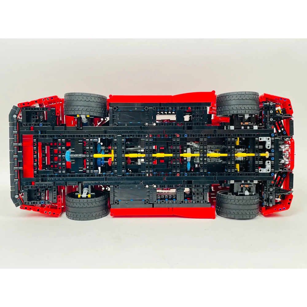 3616PCS MOC-140629 Ferrari F40(Excluding Chrome Parts and Stickers)