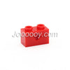 10 pcs 1*2 bricks with axle hole MOC bricks 32064