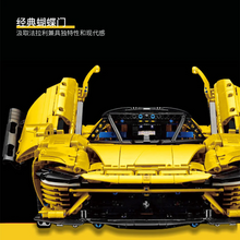 3778pcs 43143 Ferrari Daytona SP3 Yellow