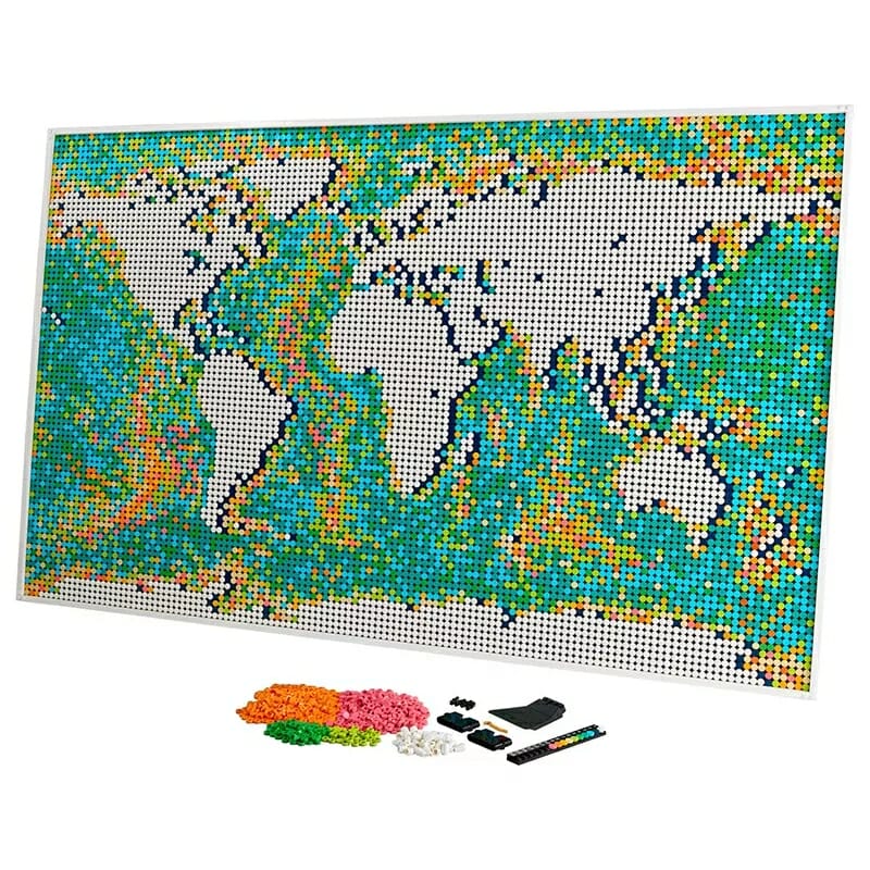 11695PCS 99007 World Map