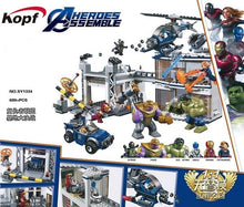 XY1331-1334 Marvel Avenger Endgame  Iron Man Machine Showroom Super Heroes